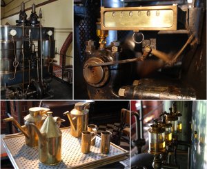 Wasserwerk Berlin-Friedrichshagen: Details der Dampfmaschinen Wasserwerk Berlin-Friedrichshagen: Details der Dampfmaschinen