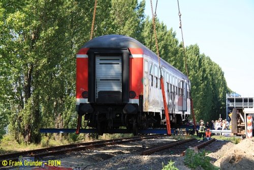 Der KIMBAexpress bezieht seinen neuen Stellplatz