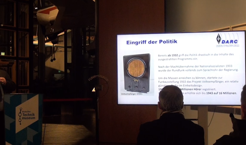 100 Jahre Radio, Vortrag100 Jahre Radio, Vortrag