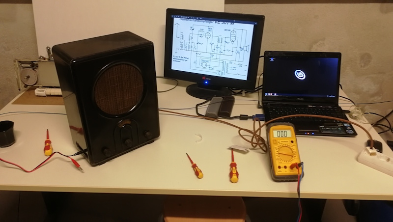 Volksempfänger VE 301 W