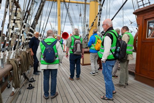 An der Deck der Peking An der Deck der Peking