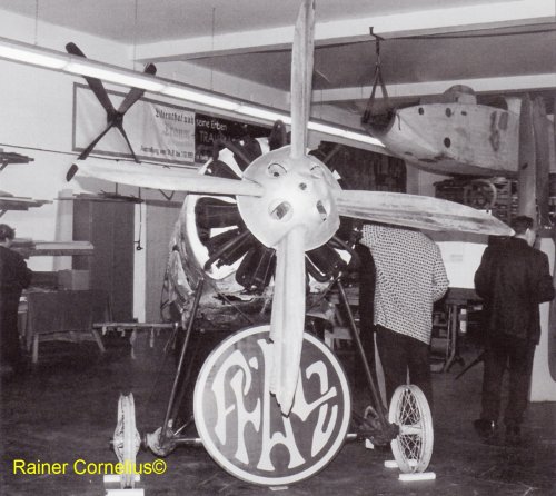 Die Pfalz D VIII im Jahr 2000 in der Museumswerkstatt