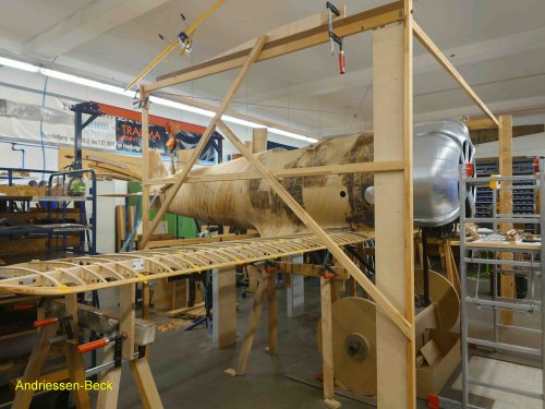 2024 - Inzwischen gibt es einen flugfähigen detailgetreuen Nachbau – © Andriessen-Beck