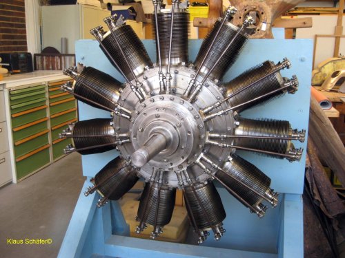 Der restaurierte SH 3 Motor der Pfalz am 1. Mai 2010 in der Museumswerkstatt