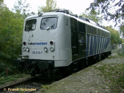 Lokomotion 139 310-7 / Bahnhof Hauptgebäude