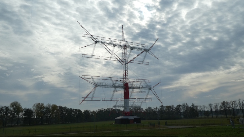 Exkursion nach Nauen,
Sendemast